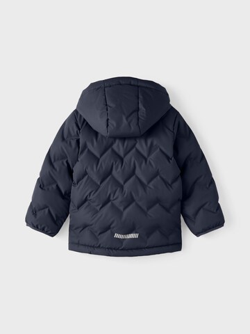 NAME IT Winter Jacket 'Marl' in Blue