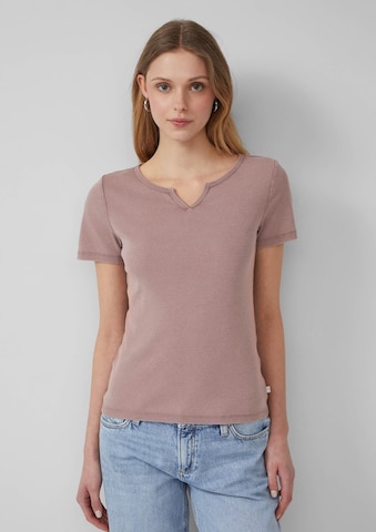 T-shirt QS en rose : devant
