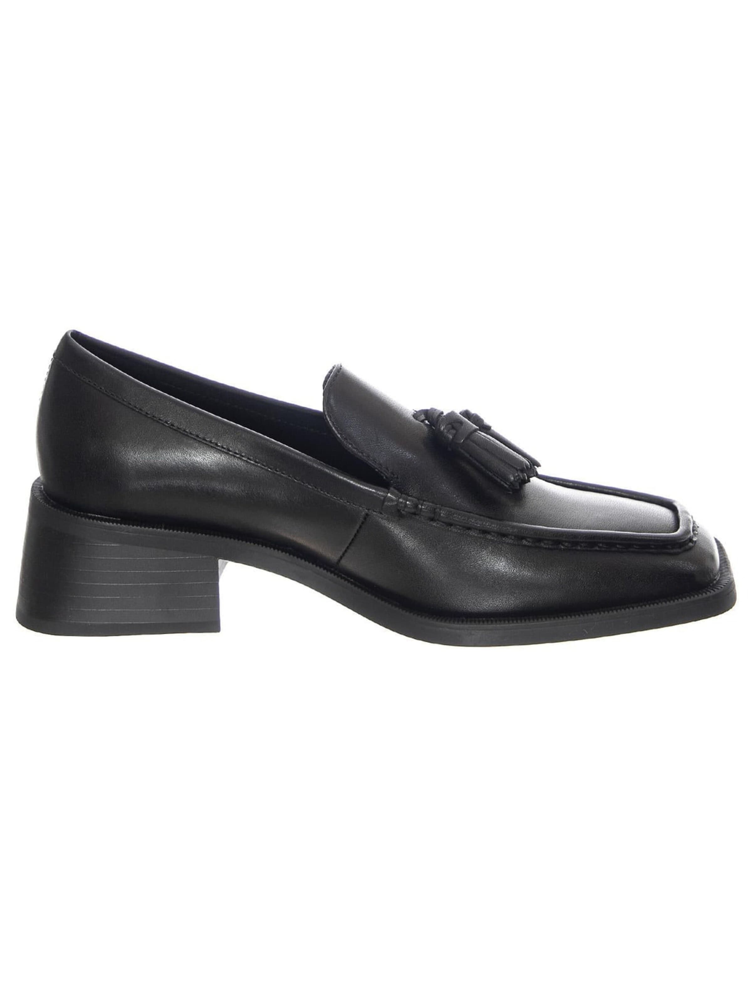 Mocassino 'W' Blanca Black Cow Leather Shoes' di Vagabond in nero