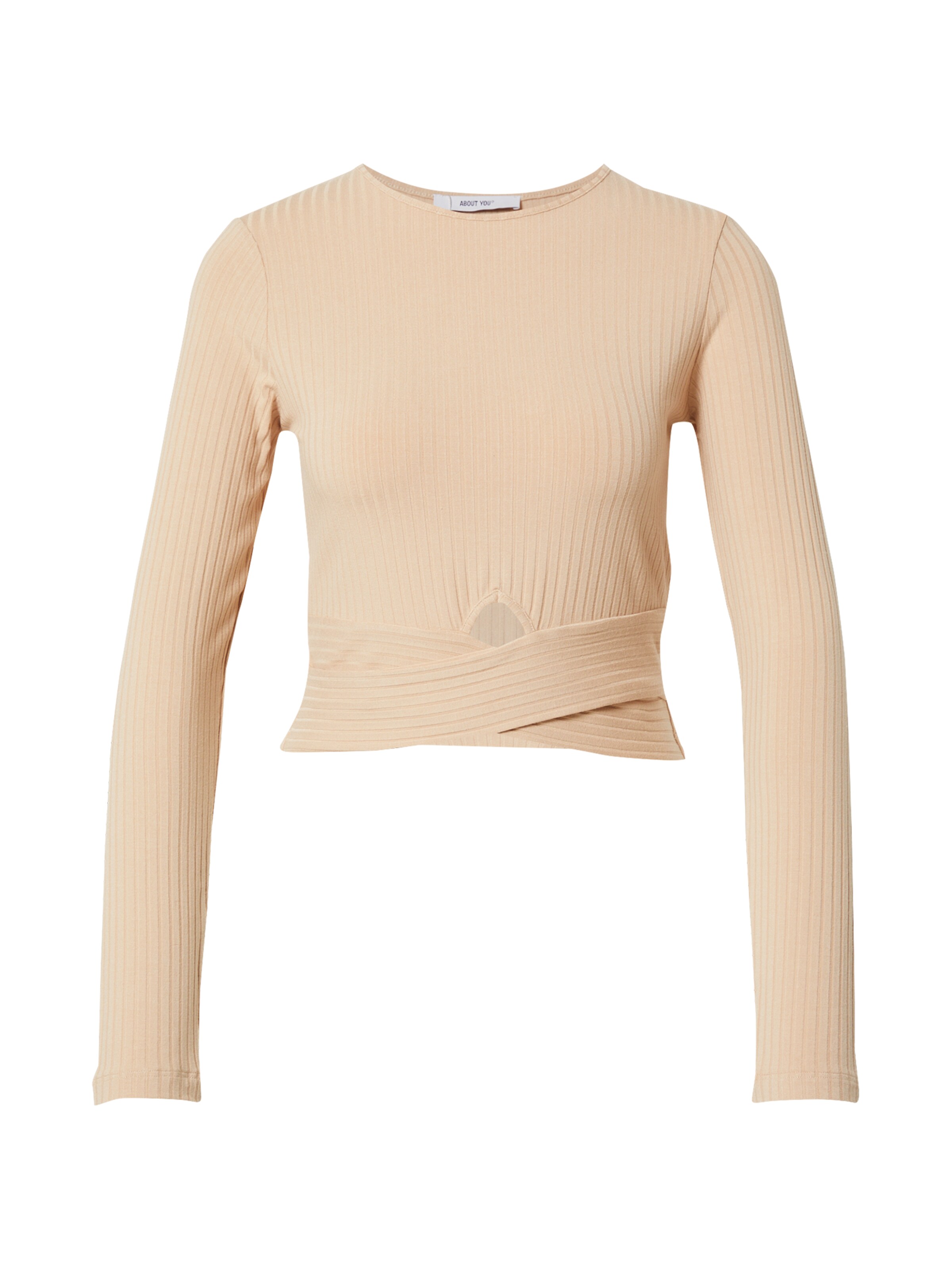 T-shirt 'Juna' ABOUT YOU en beige : devant