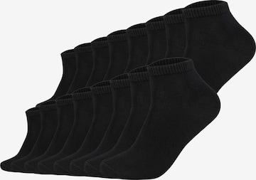 Calzino di s.Oliver in nero: frontale