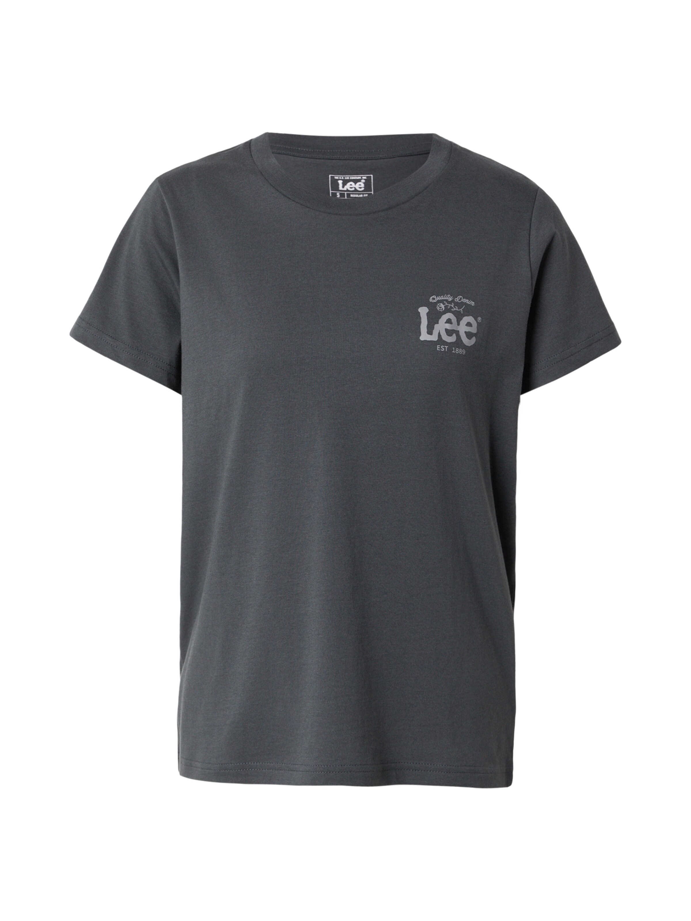 Lee Футболка в Черный: спереди