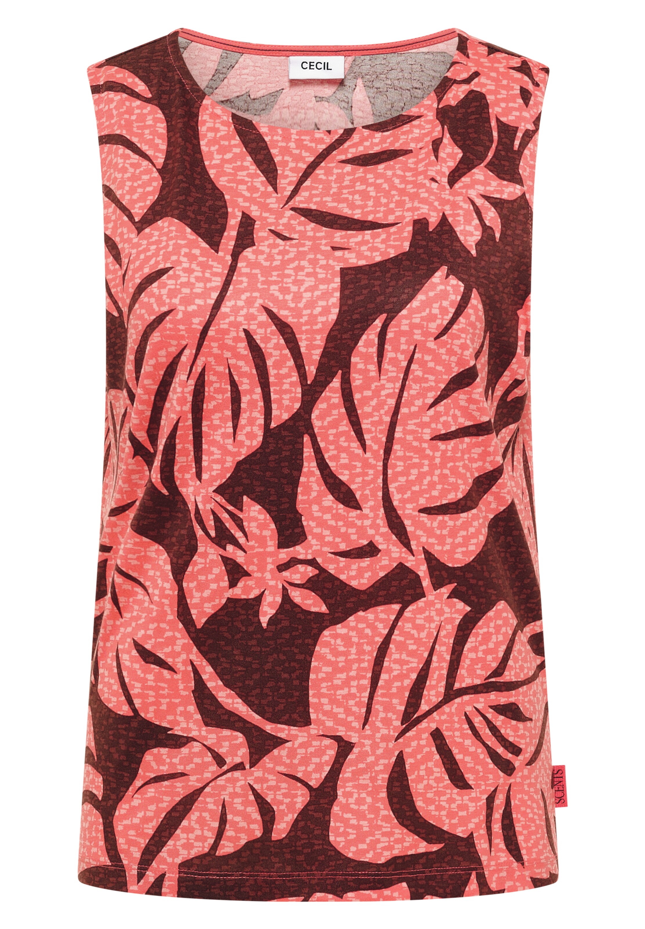 CECIL Top in Lila: Vorderseite