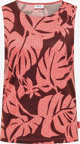 CECIL Top in Lila: Vorderseite