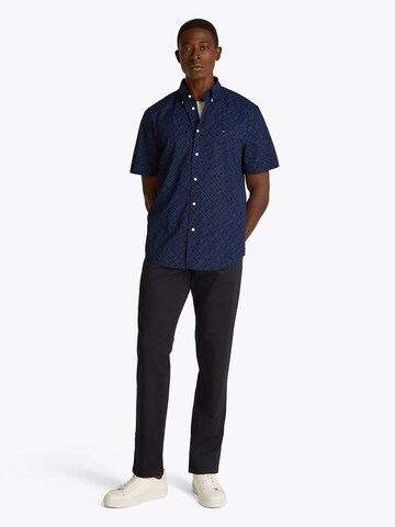 Regular fit Camicia 'FLEX' di TOMMY HILFIGER in blu