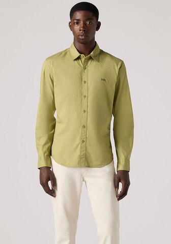 LEVI'S ® Slim Fit Hemd in Grün: Vorderseite