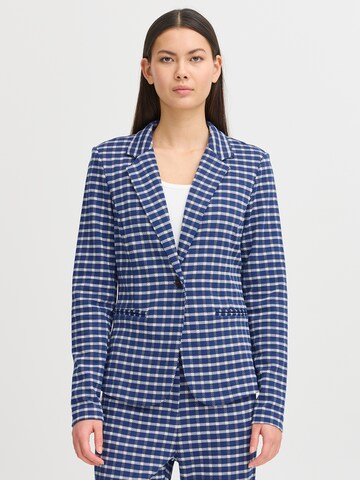 ICHI - Blazer 'KATE' en azul: frente