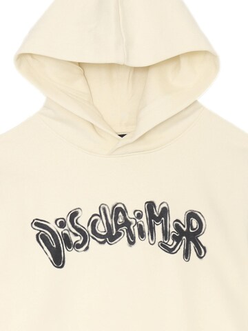 DISCLAIMER Sweatshirt 'Graffiti' in Weiß