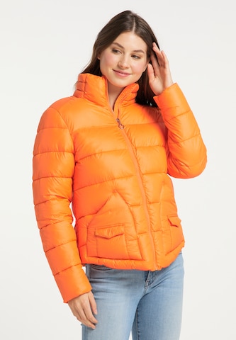 MYMOZimska jakna - narančasta boja: prednji dio