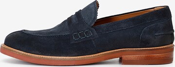 Mocassino di CAFè NOIR in blu: frontale