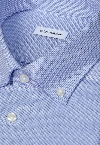 Coupe regular Chemise SEIDENSTICKER en bleu