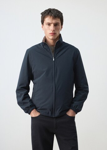 MANGO MAN Between-Season Jacket 'Nada' in Blue: front