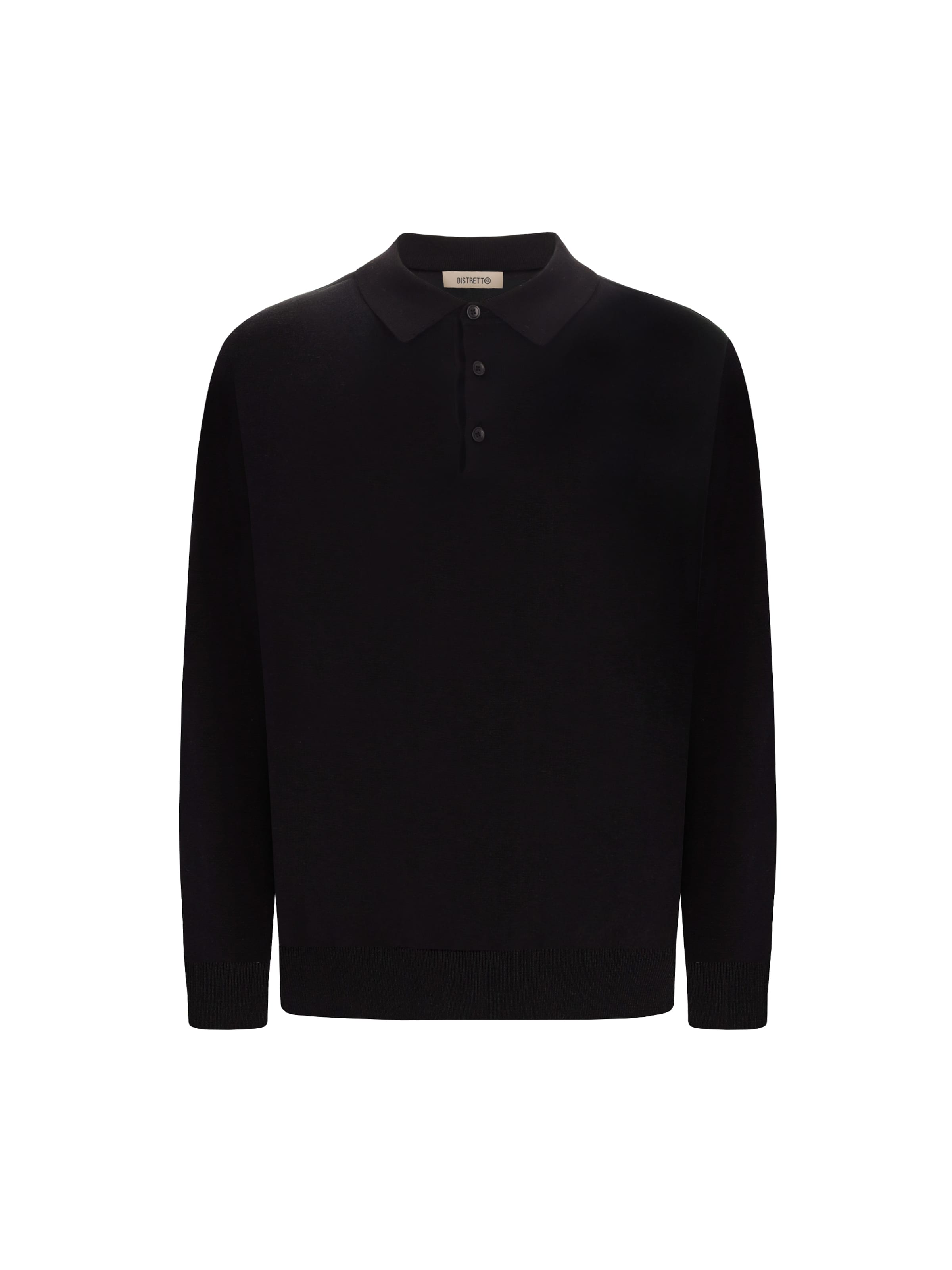 Pull-over 'Perugino' Distretto12 en noir : devant
