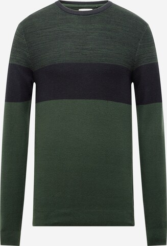 BLEND Pullover i grøn: forside