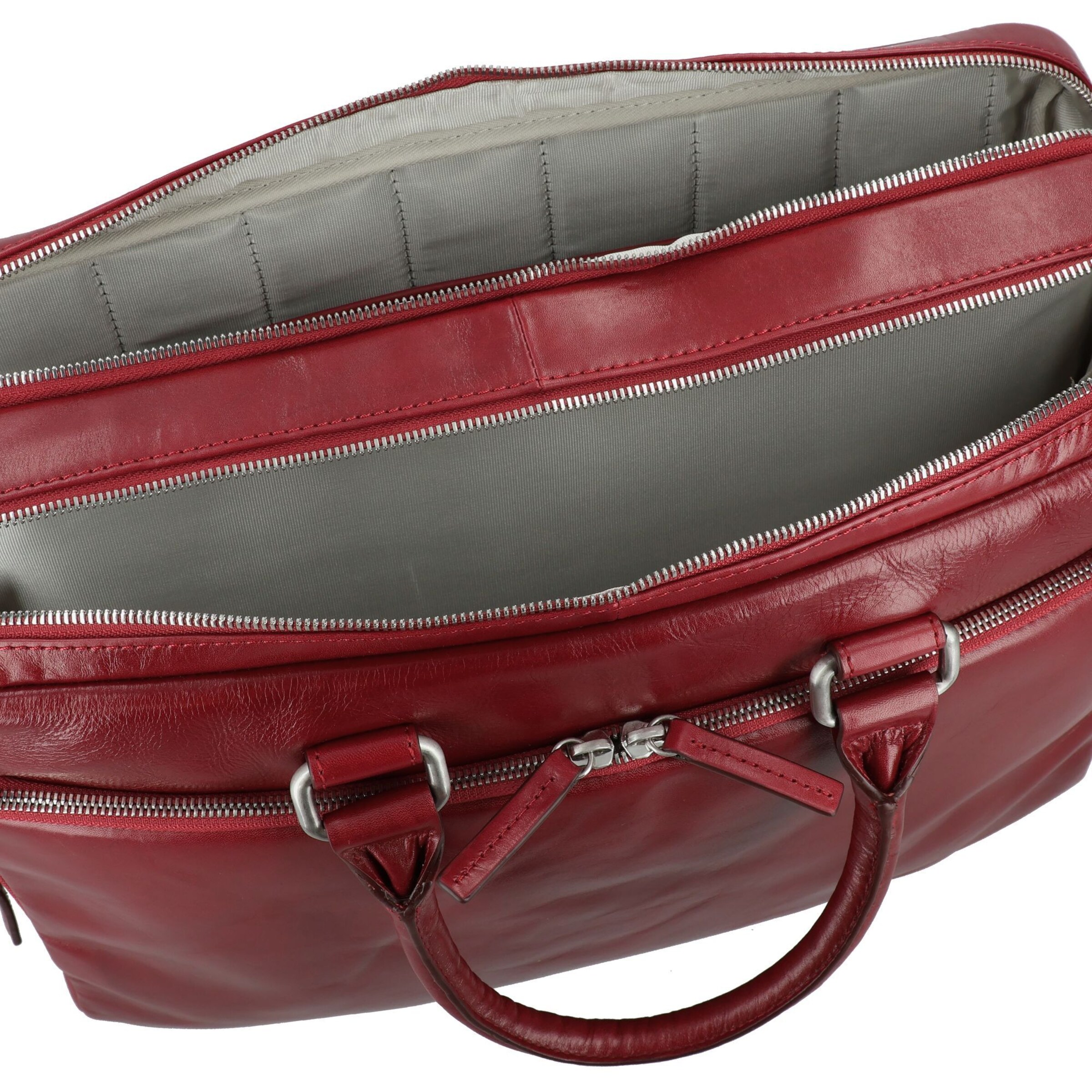 LEONHARD HEYDEN Document bag 'Cambridge' in Red
