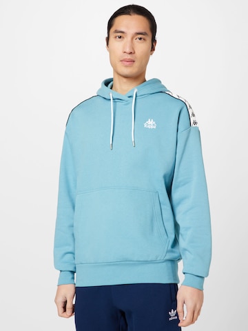 KAPPA Sweatshirt in Blau: predná strana