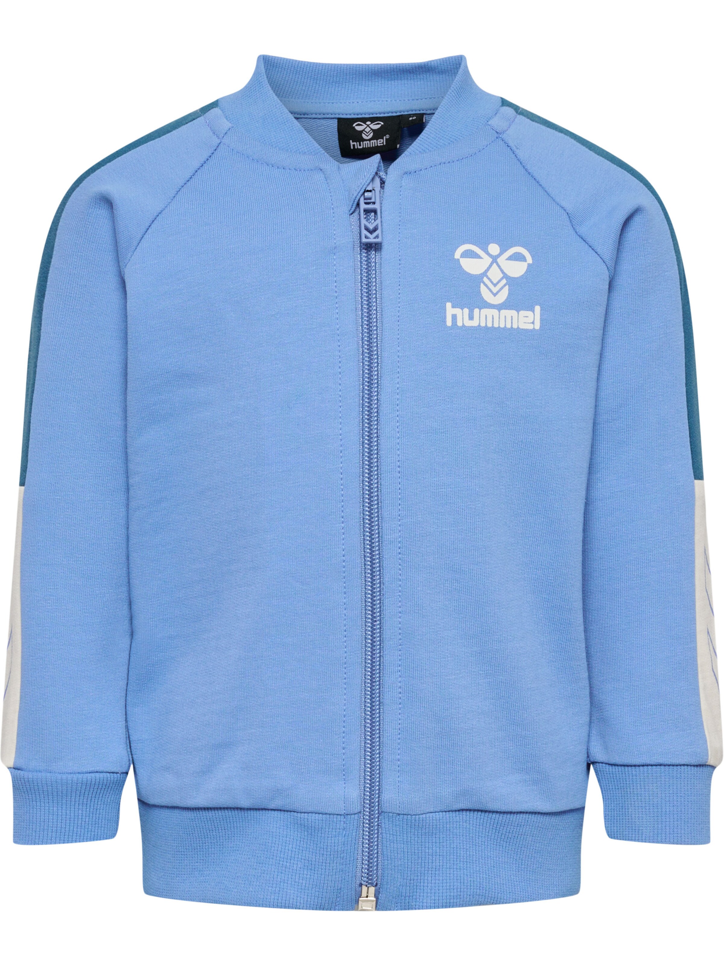 Hummel Sportssweatjakke i blå: forside