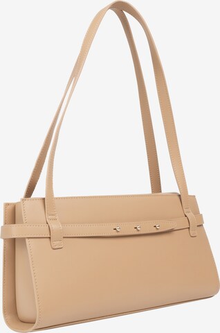 DreiMaster Klassik Schultertasche 'Acalmar' in Beige