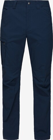 Haglöfs Regular Outdoor Pants 'Mid Forest' in Blue: front