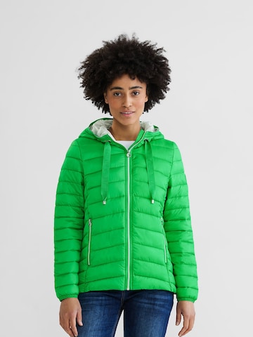 STREET ONE Between-Season Jacket in Green: front