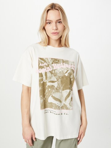 T-shirt 'Graphic Cobalt Tee' LEVI'S ® en blanc : devant