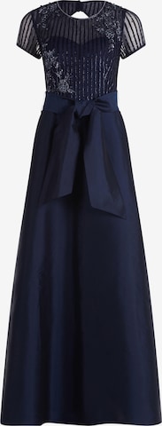 Vera Mont Evening Dress in Blue: front