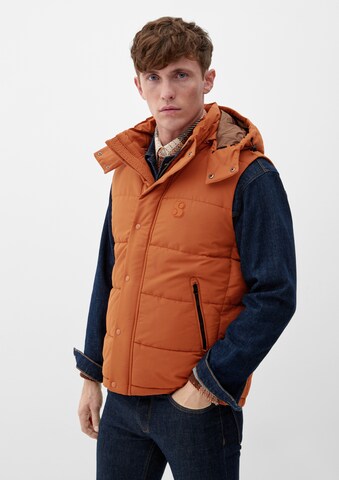 s.Oliver Vest in Orange: front