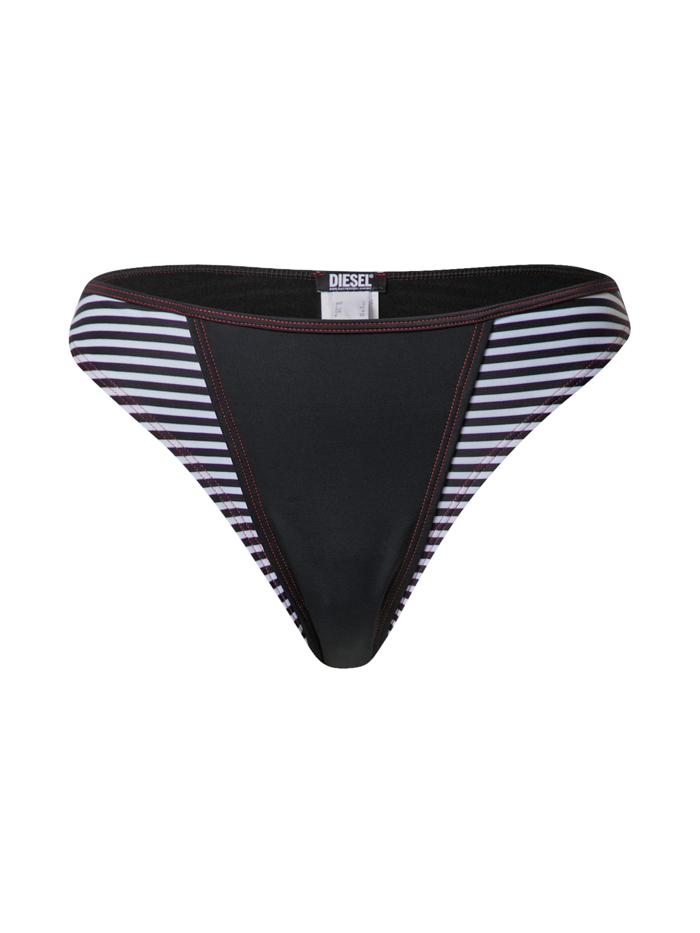 DIESEL Bikini bottom in Black: front