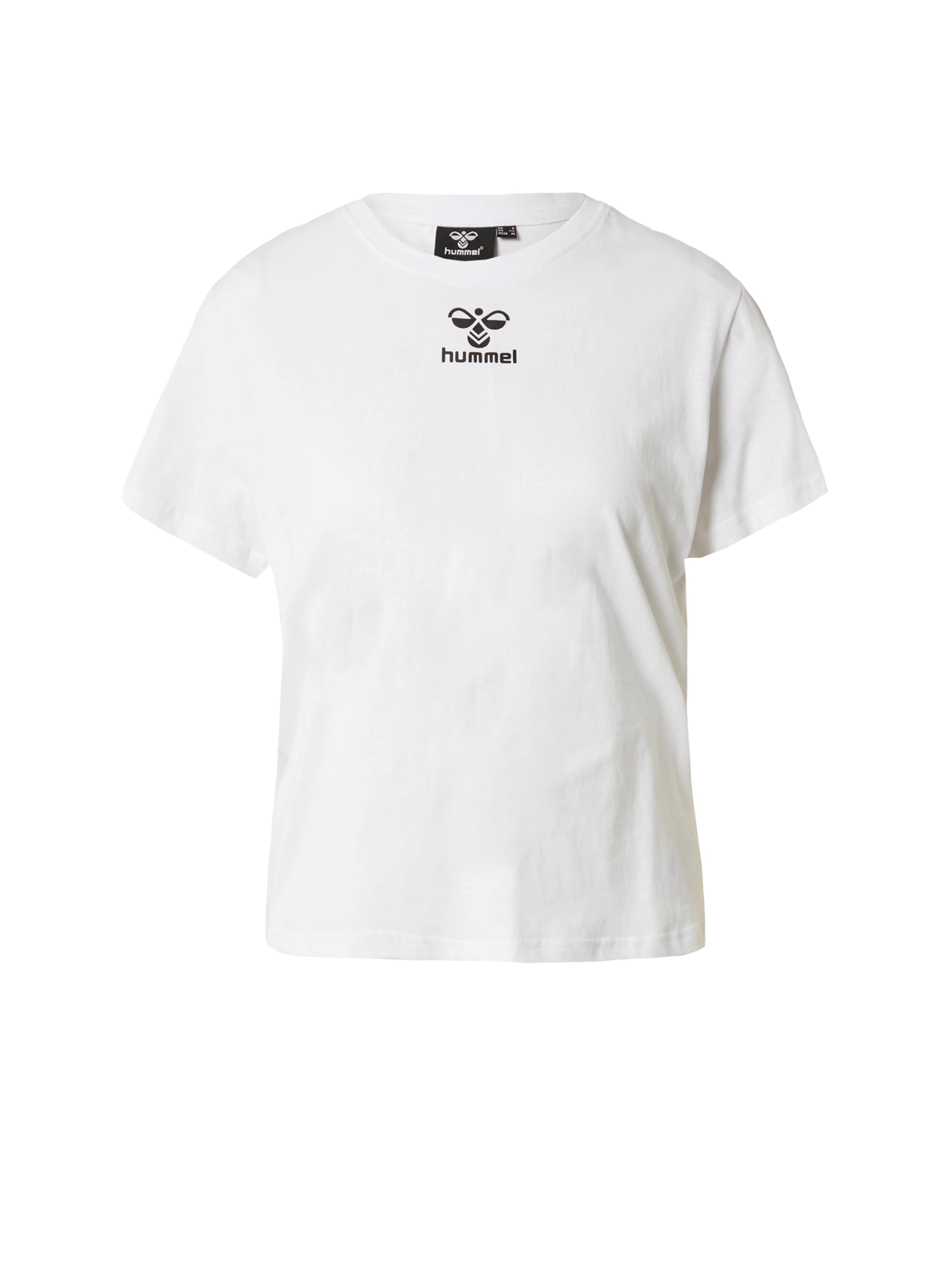 Hummel Funktionsbluse i hvid: forside