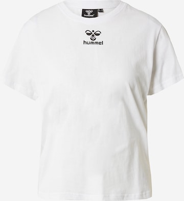 T-shirt fonctionnel Hummel en blanc : devant