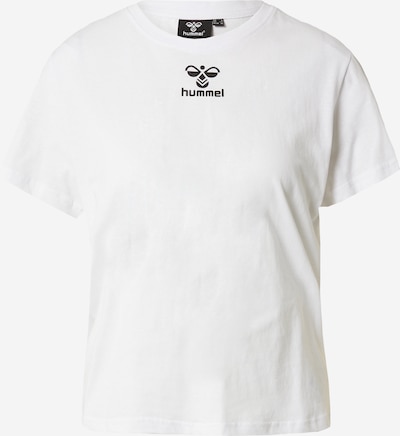 Tricou funcțional Hummel pe negru / alb, Vizualizare produs