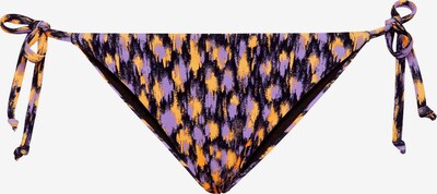 LSCN by LASCANA Bas de bikini 'Lavista' en violet / orange / noir, Vue avec produit