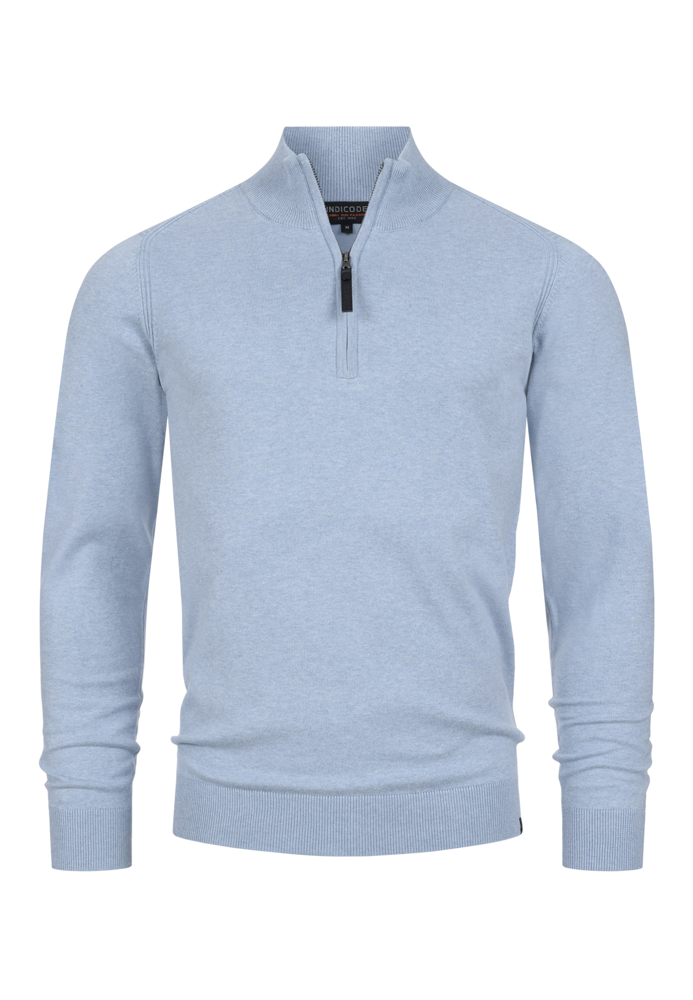 INDICODE JEANS Trui 'Gore' in Blauw: voorkant