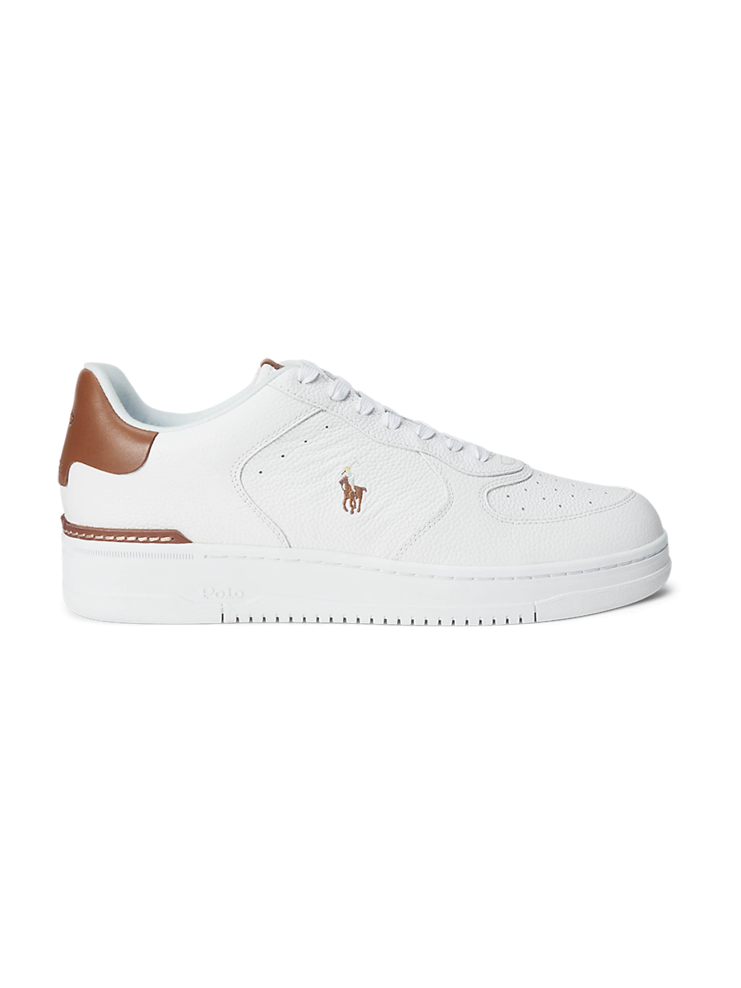 Sneaker bassa 'MASTERS CRT' di Polo Ralph Lauren in bianco