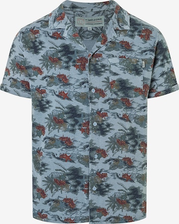 TIMEZONE Shirt 'Jersey' in Blue: front