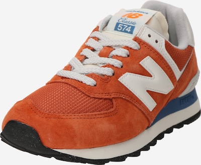 Sportbačiai be auliuko '574' iš new balance, spalva – omarų spalva / balta, Prekių apžvalga