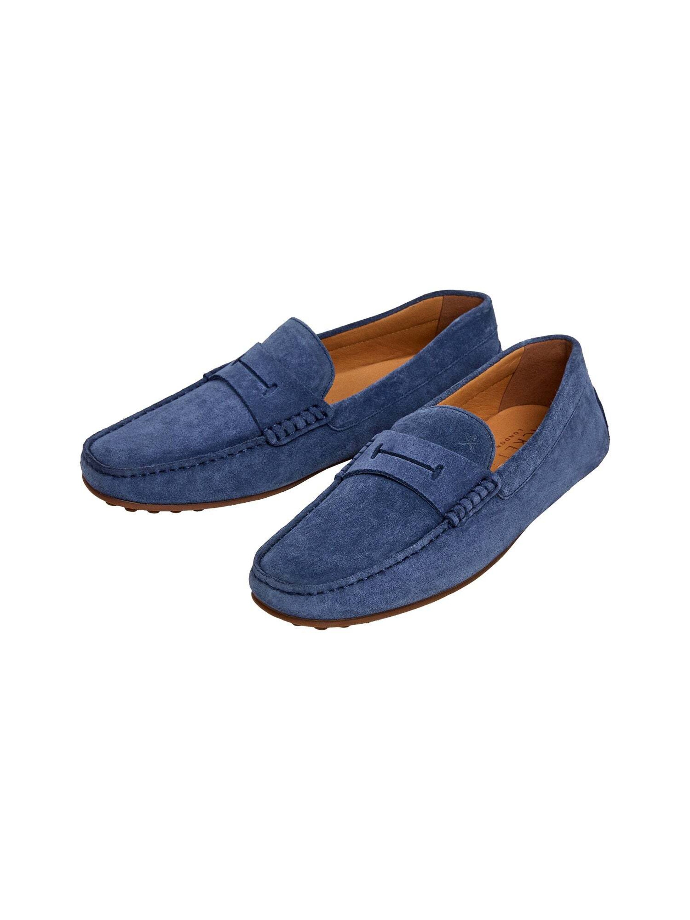 Hackett London Moccasin in Blue