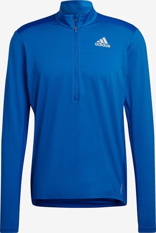 ADIDAS SPORTSWEAR Performance Shirt 'Own The Run' in Blue: front