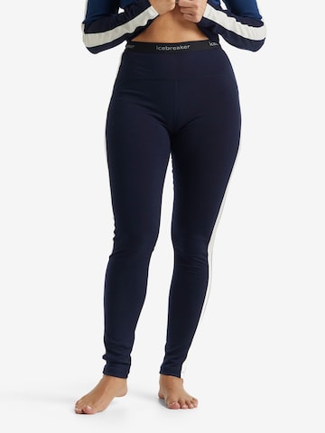 Skinny Pantalon de sport ICEBREAKER en bleu