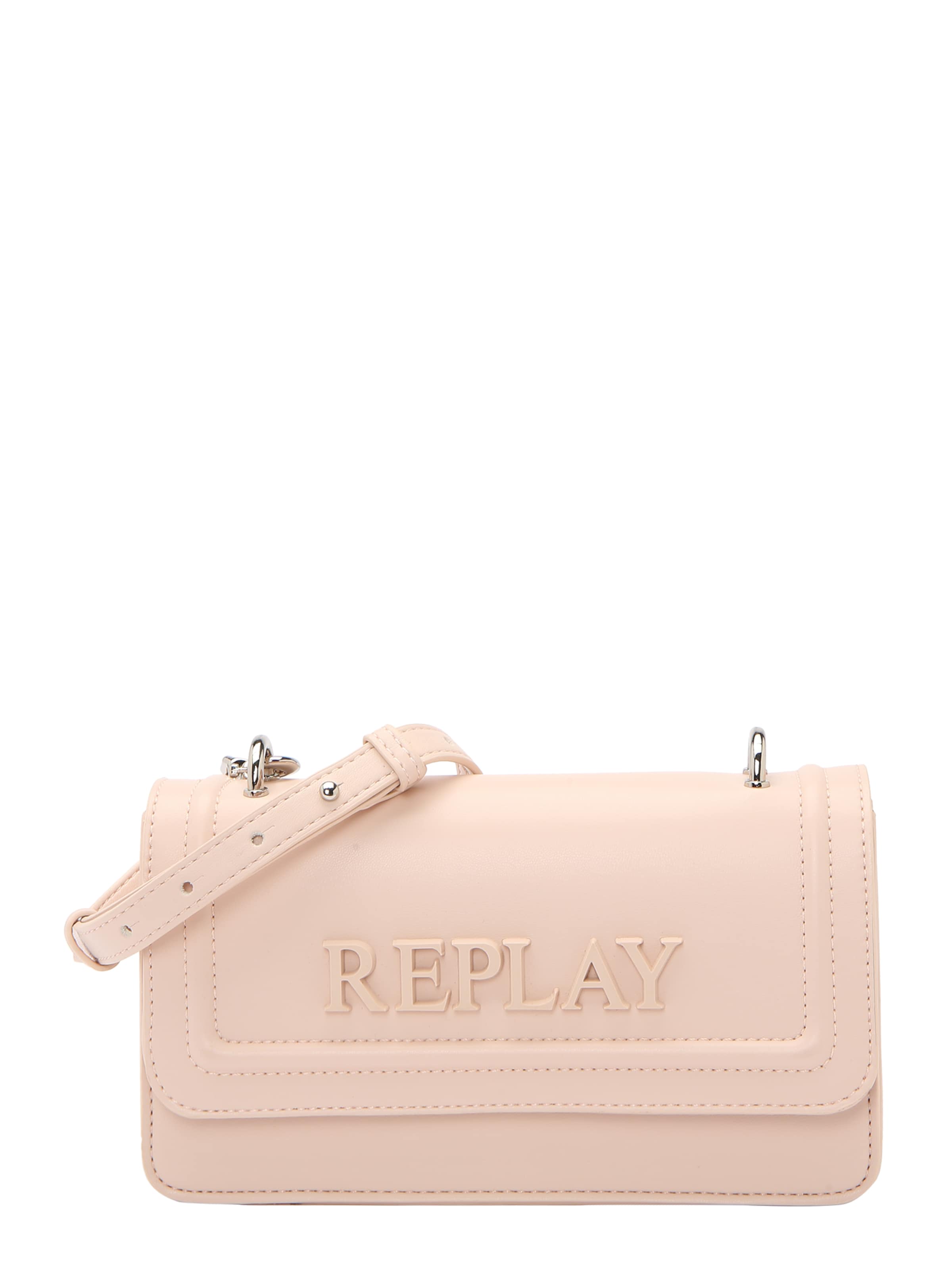 REPLAY Skuldertaske i pink: forside