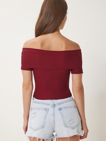 Maglietta di Happiness İstanbul in rosso