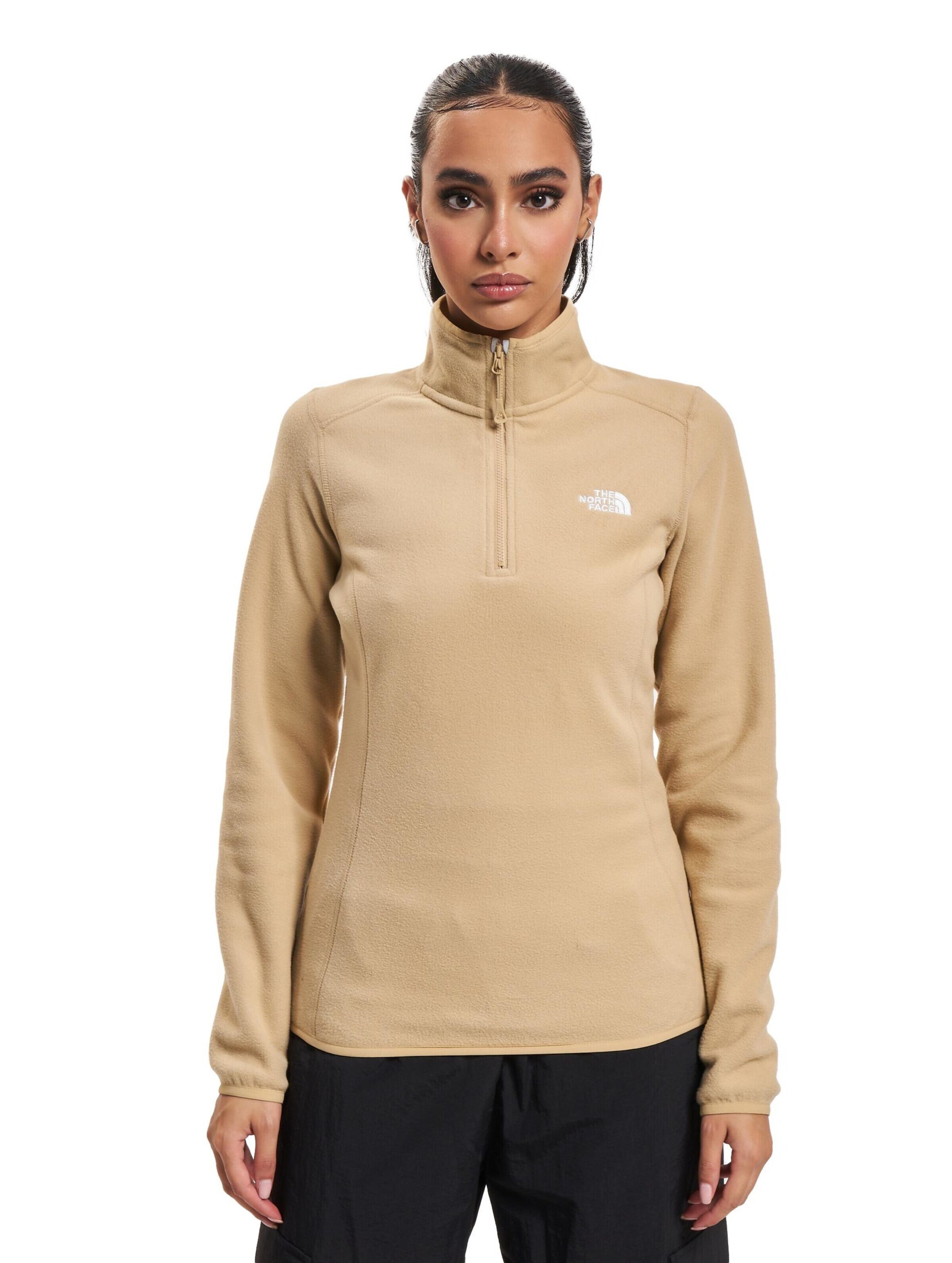 Felpa sportiva di THE NORTH FACE in beige: frontale