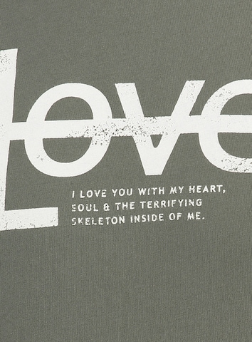 zaļš Key Largo T-Krekls 'MT LOVE YOU'