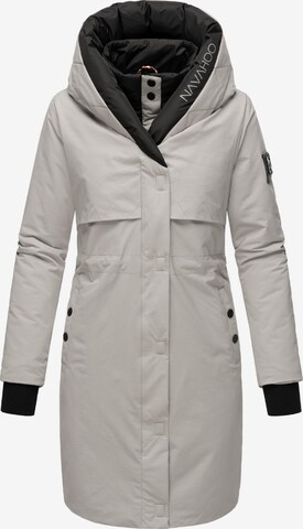 Manteau fonctionnel 'Snowelf' NAVAHOO en gris : devant