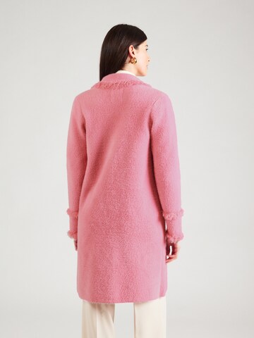 RINO & PELLE Knitted coat 'Catena' in Pink
