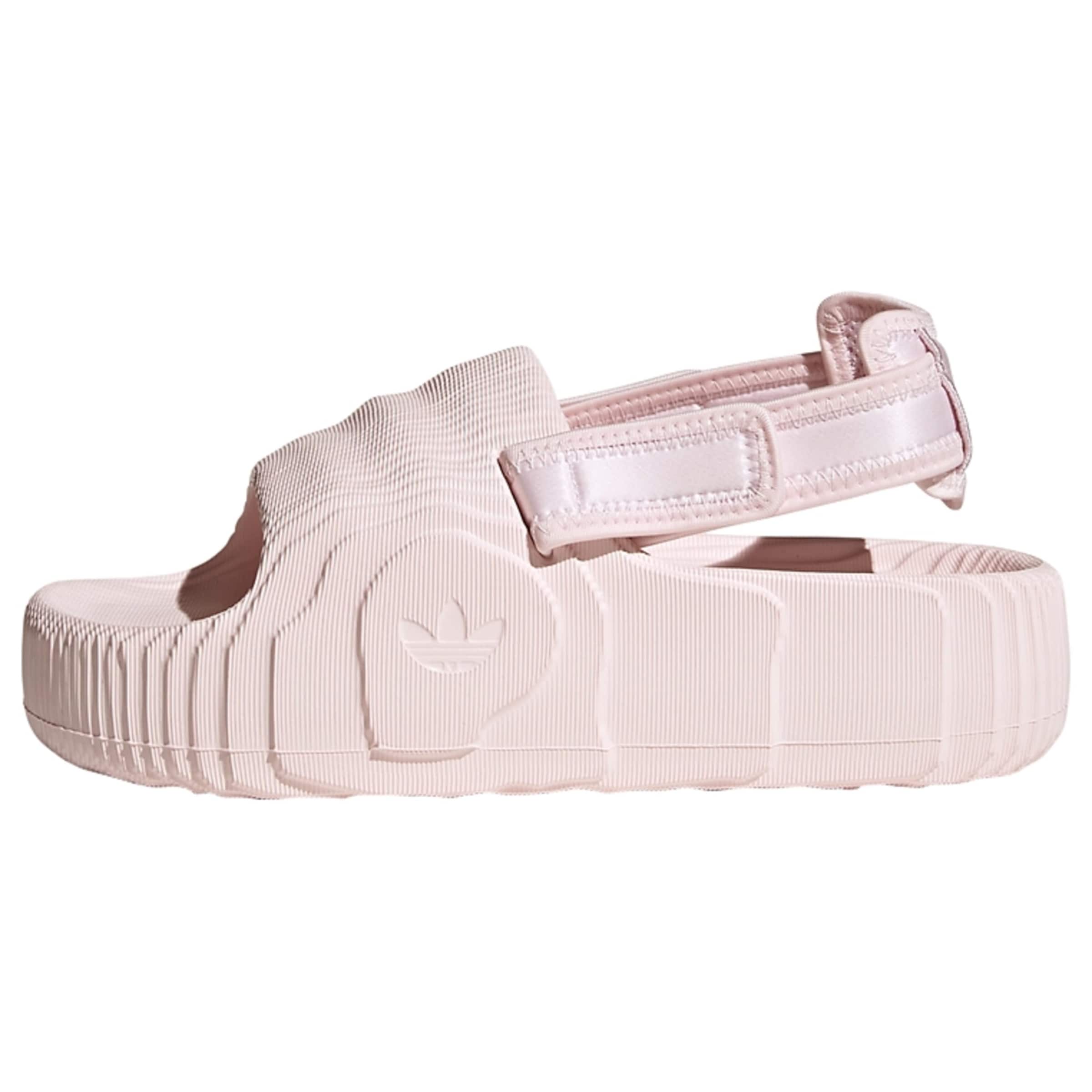 Sandales 'Adilette' ADIDAS ORIGINALS en rose : devant