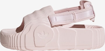 ADIDAS ORIGINALS Sandaal 'Adilette' in Roze: voorkant