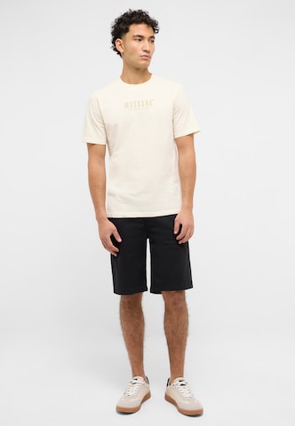 MUSTANG Slimfit Short 'Brad' in Schwarz