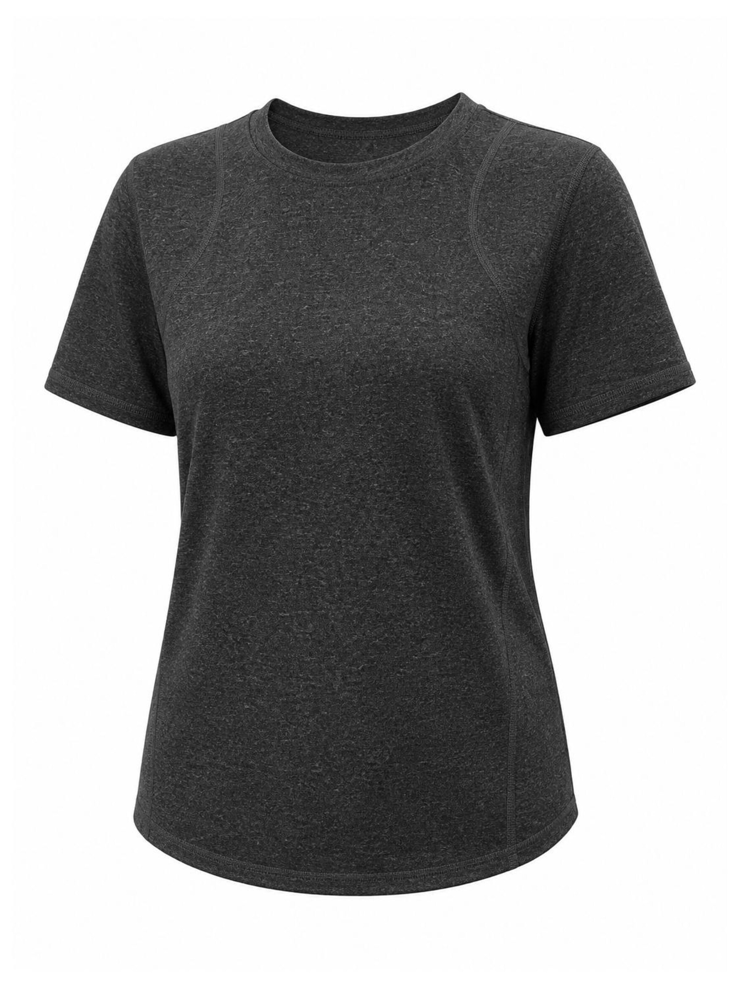 AOTTORI Performance Shirt in Black: front