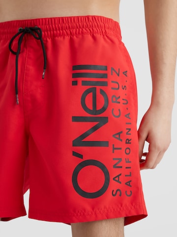 Pantaloncini da bagno di O'NEILL in rosso